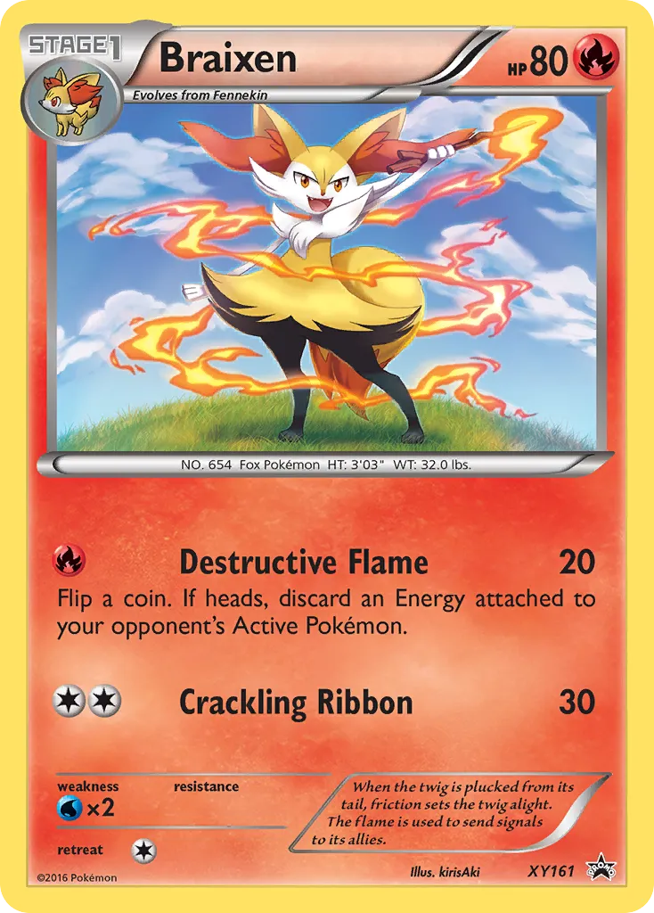 Braixen card image