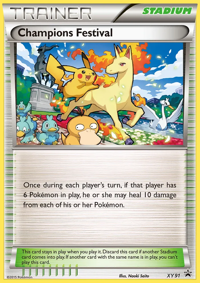 Champions Festival #XY91 card image