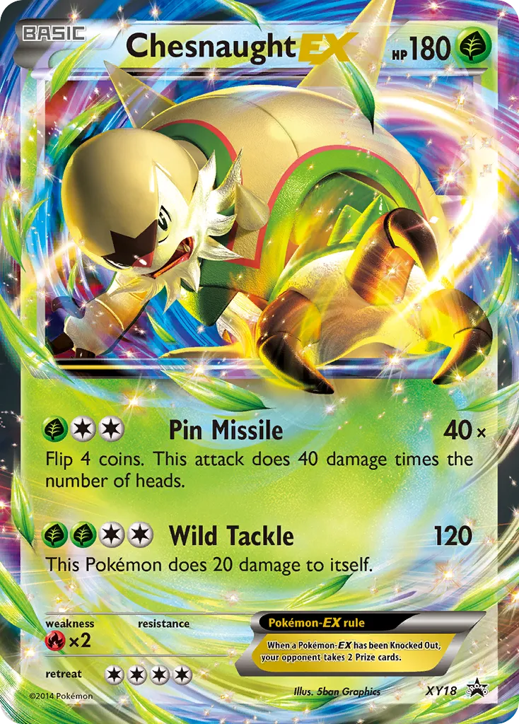 Chesnaught-EX card image