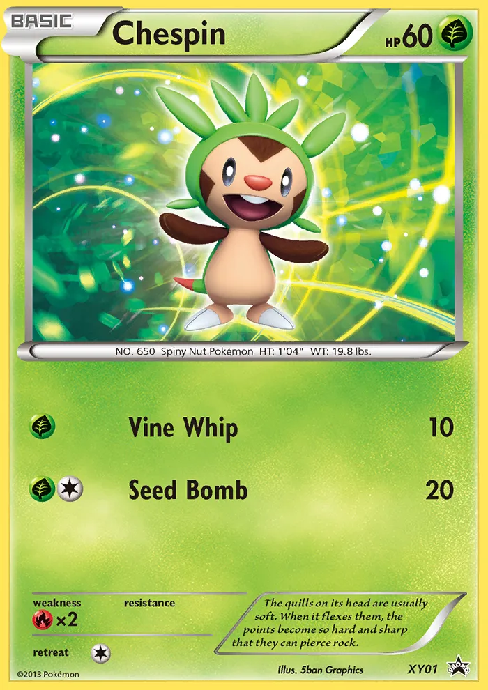 Chespin card image