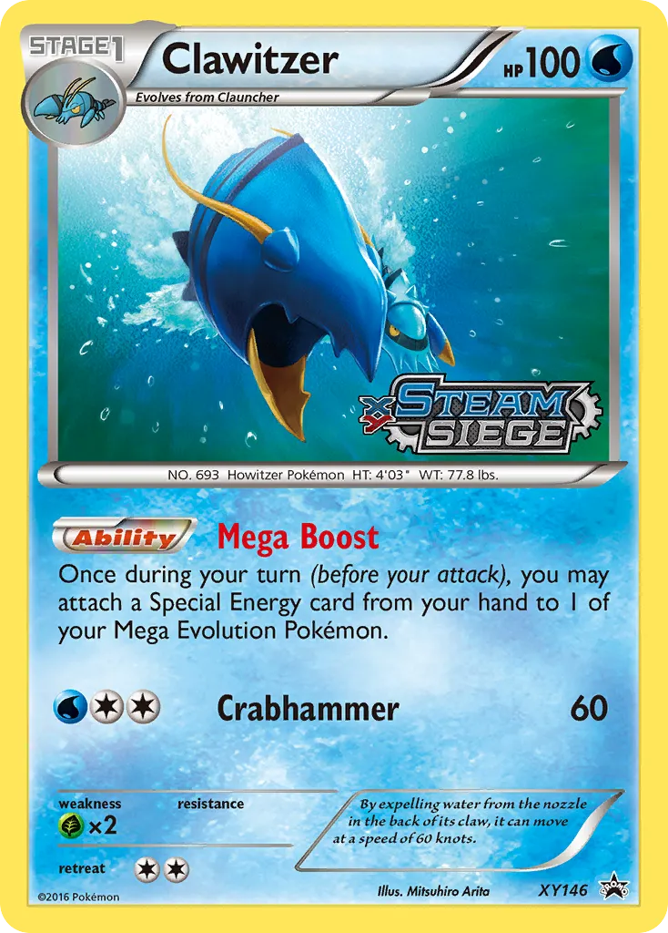 Clawitzer card image