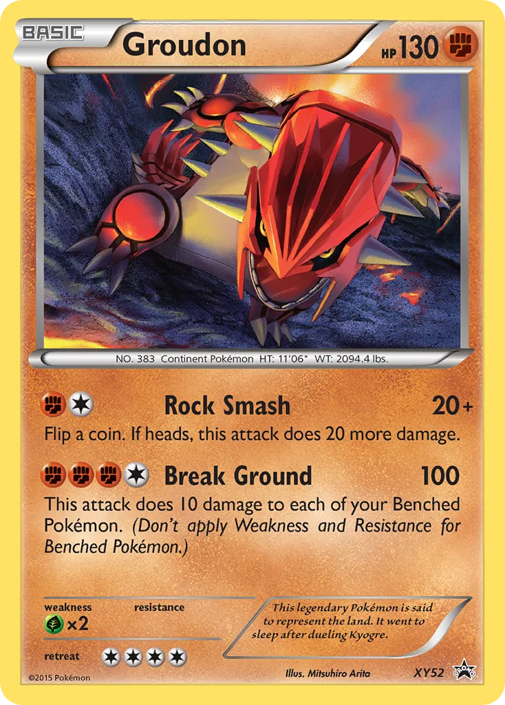 Groudon card image