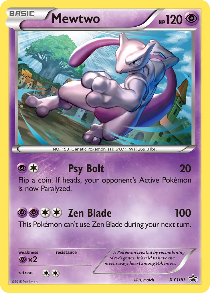 Mewtwo card image