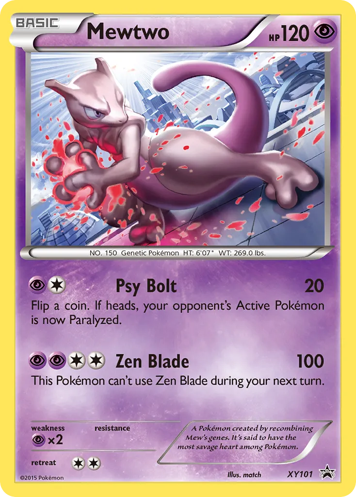 Mewtwo card image