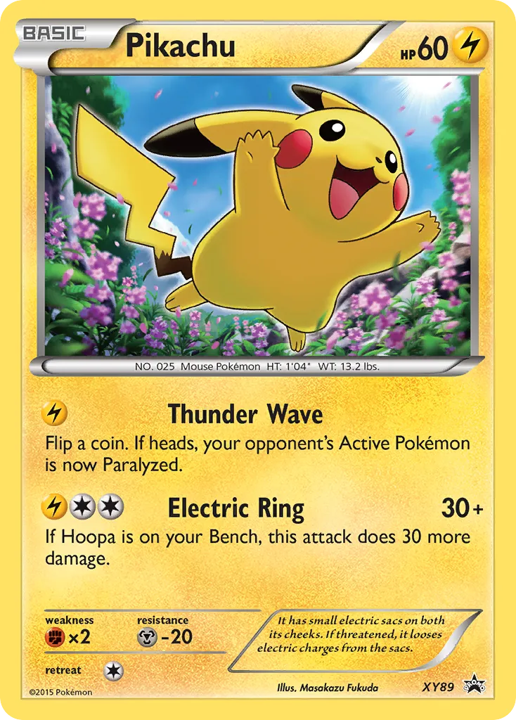 Pikachu card image