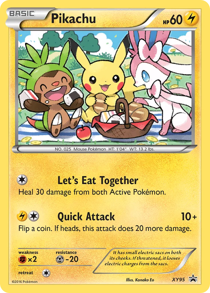 Pikachu card image