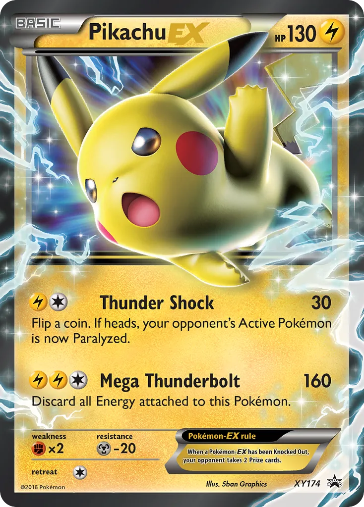 Pikachu-EX card image