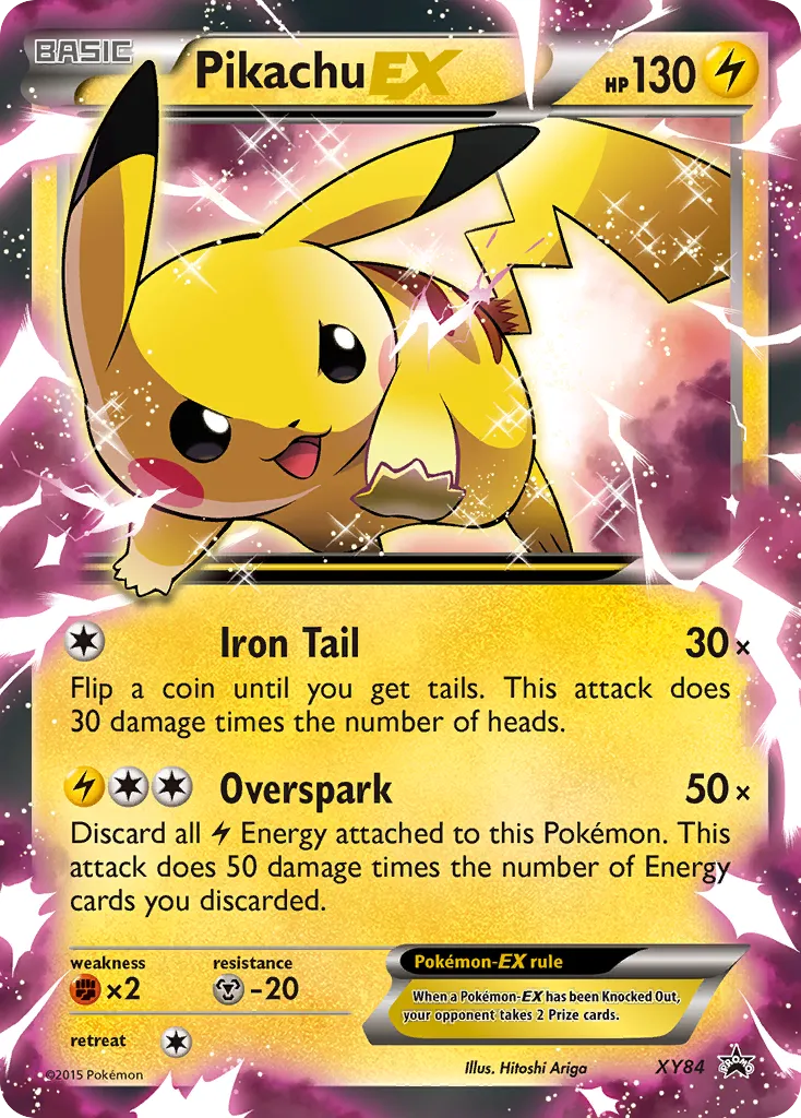 Pikachu-EX card image