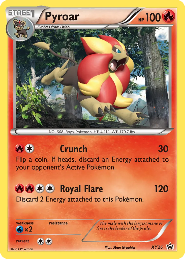 Pyroar card image