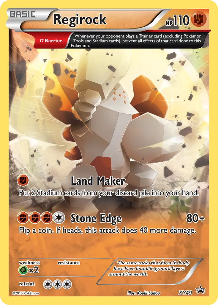 Regirock card image