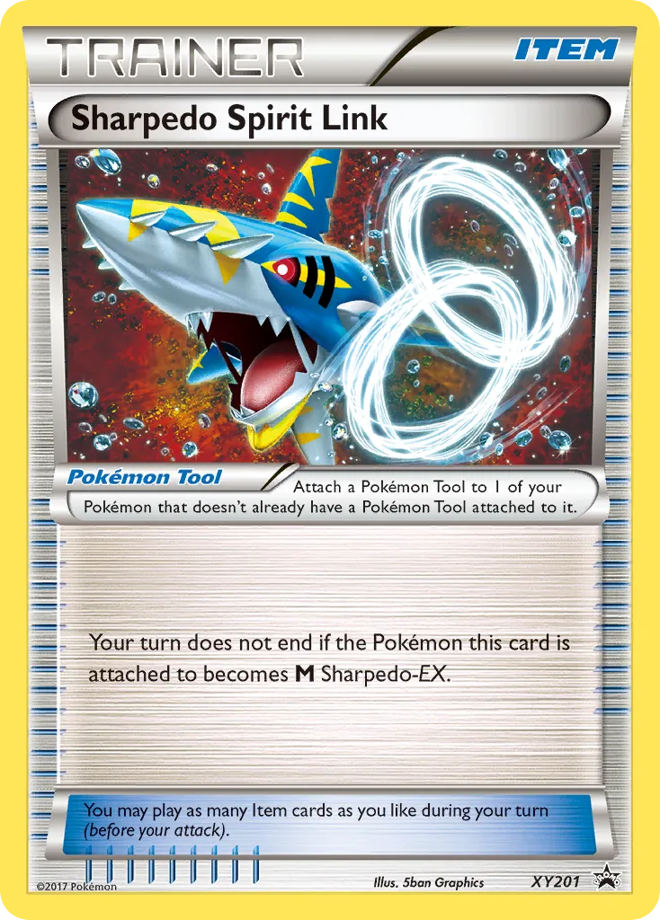 Sharpedo Spirit Link card image