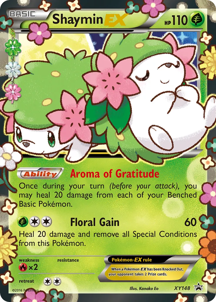 Shaymin-EX card image