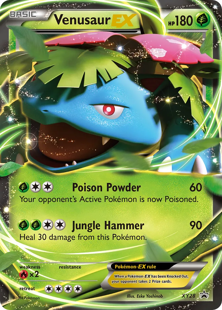 Venusaur-EX card image