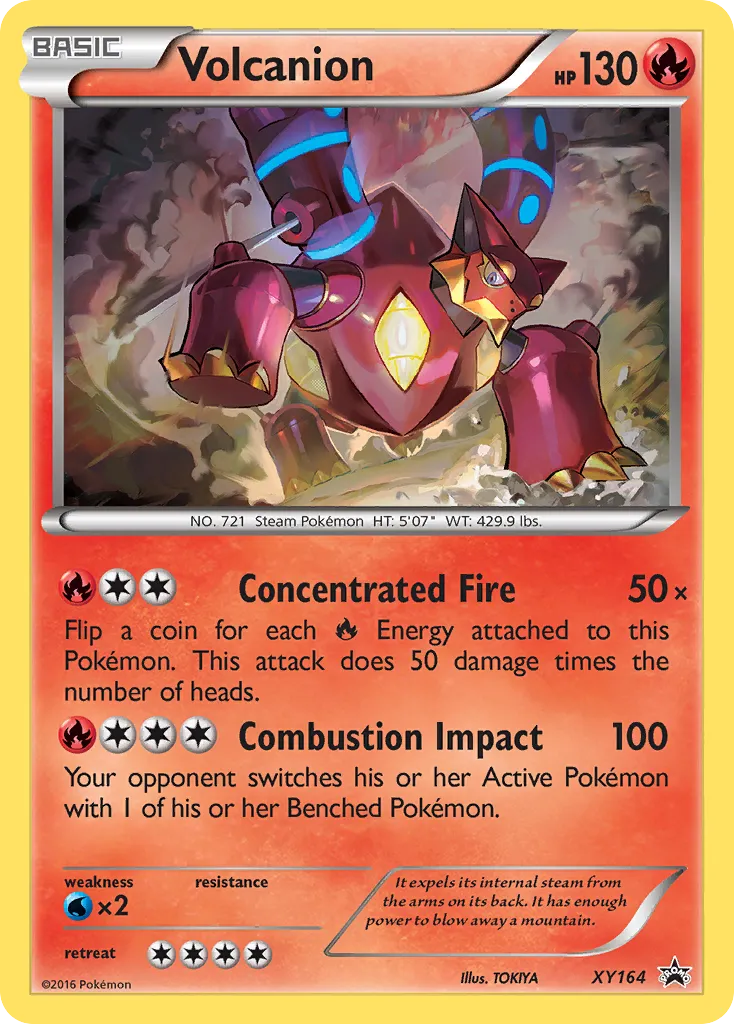 Volcanion card image