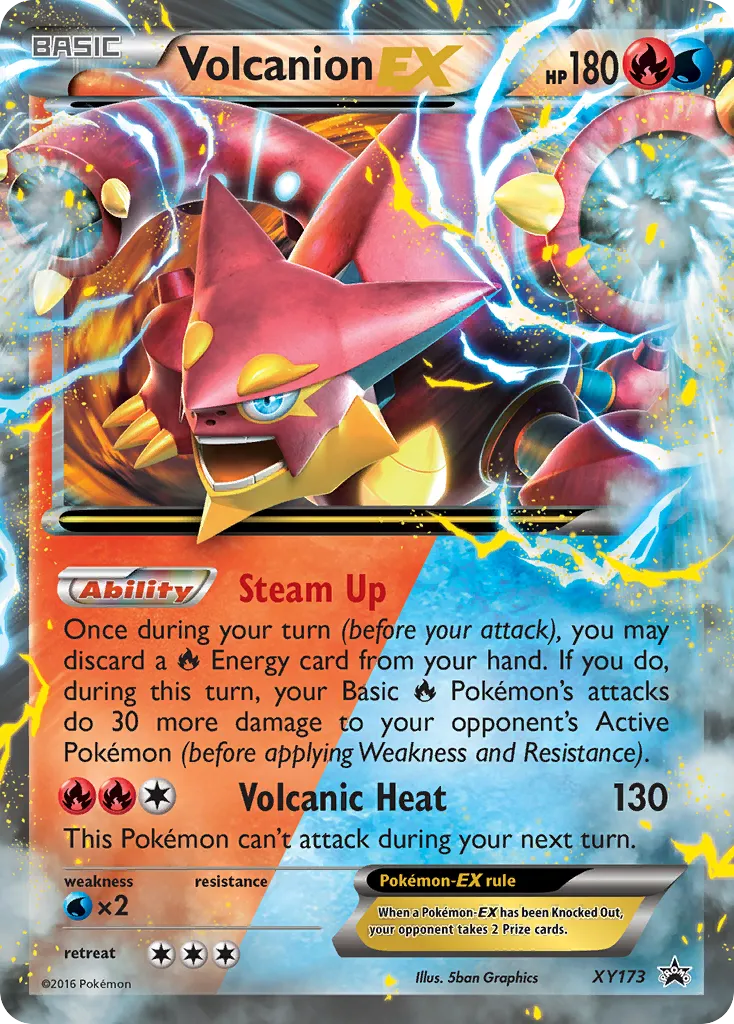 Volcanion-EX card image