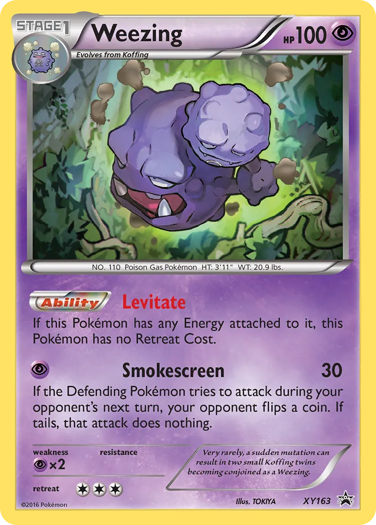Weezing card image