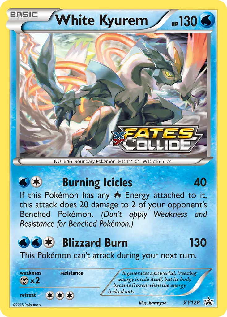 White Kyurem card image