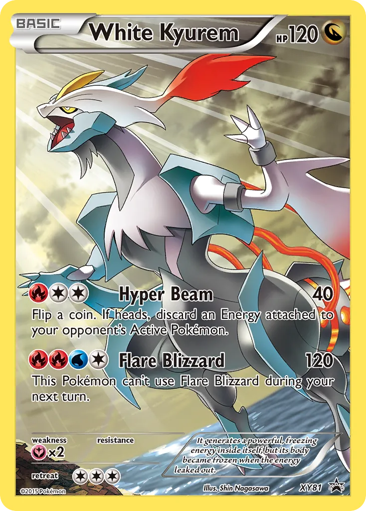 White Kyurem card image