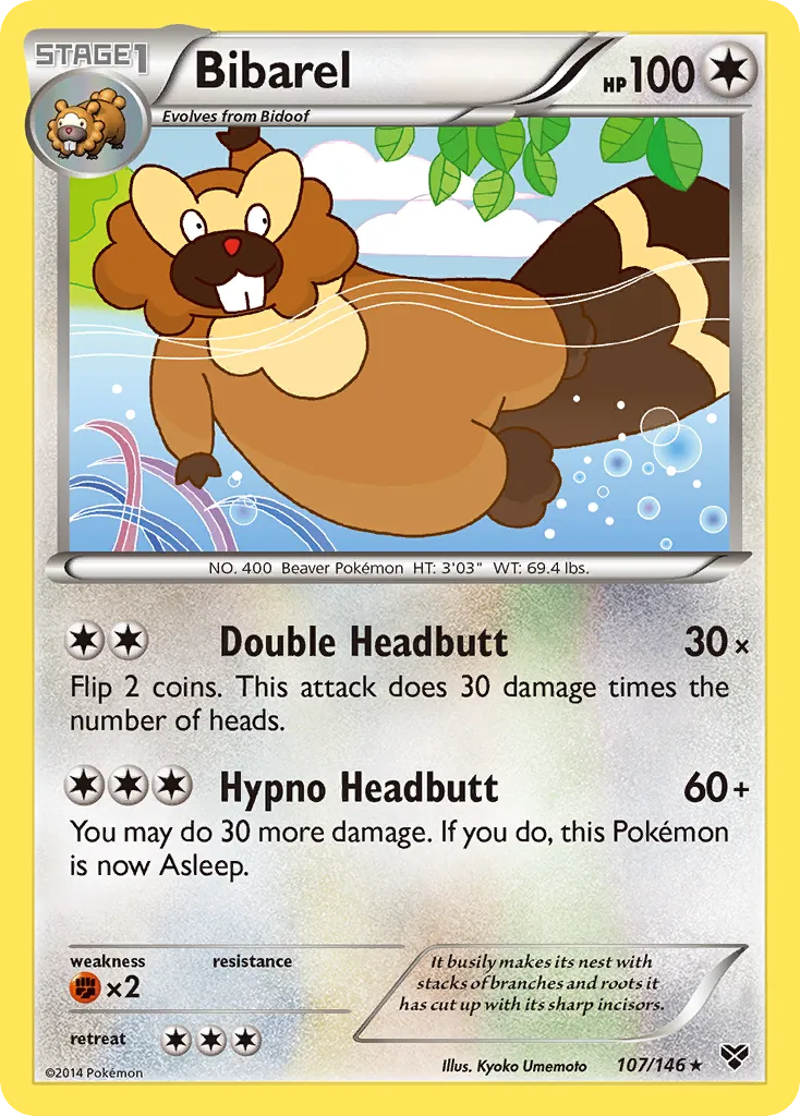 Bibarel card image