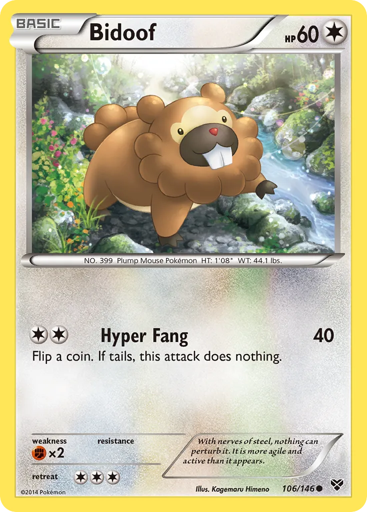 Bidoof card image