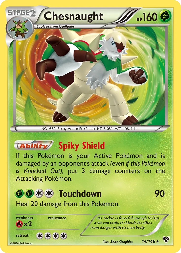 Chesnaught card image