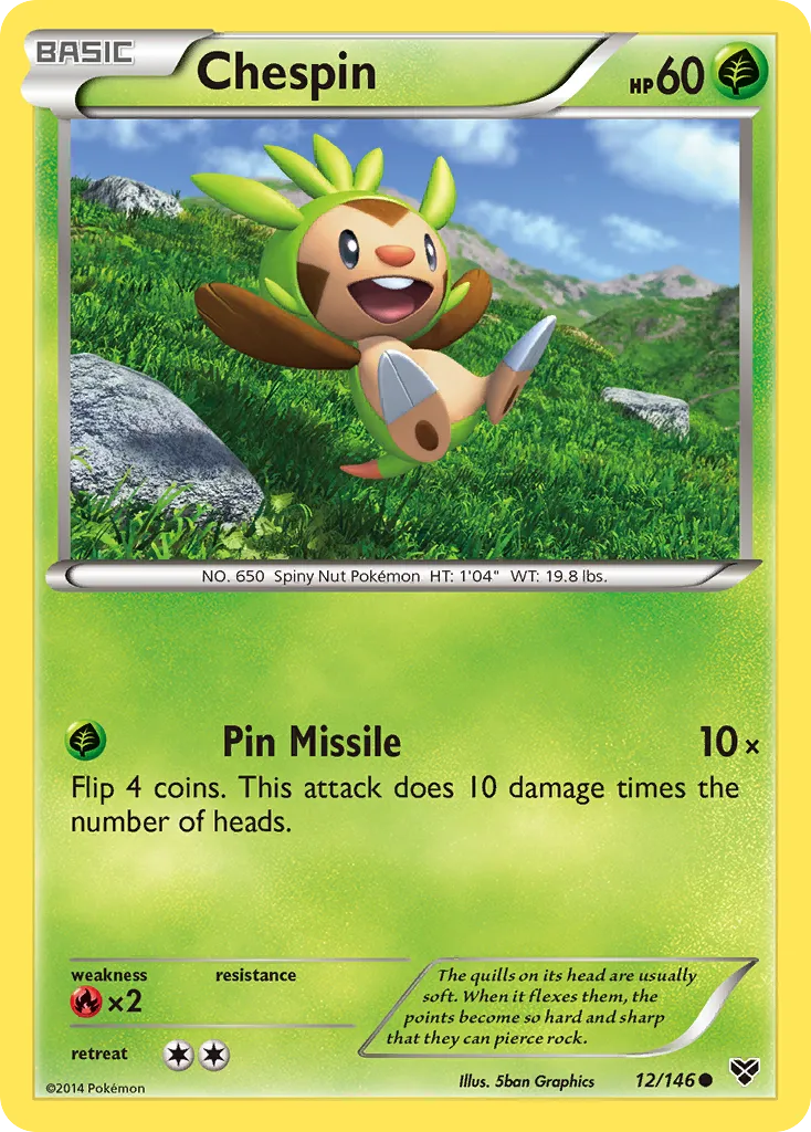 Chespin card image