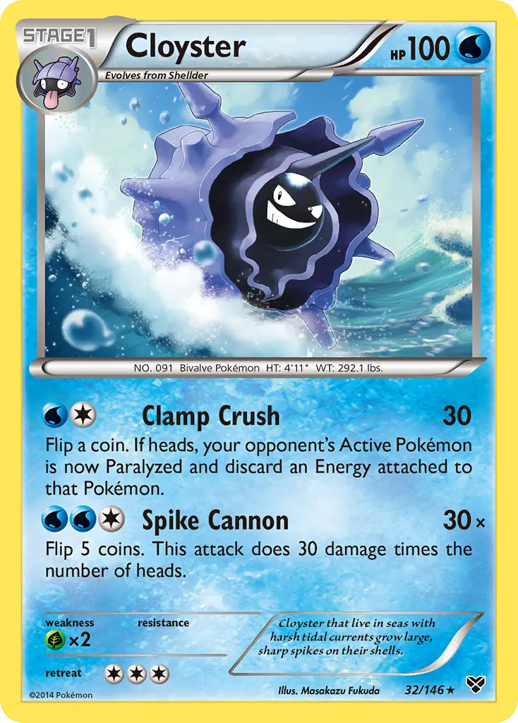 Cloyster card image