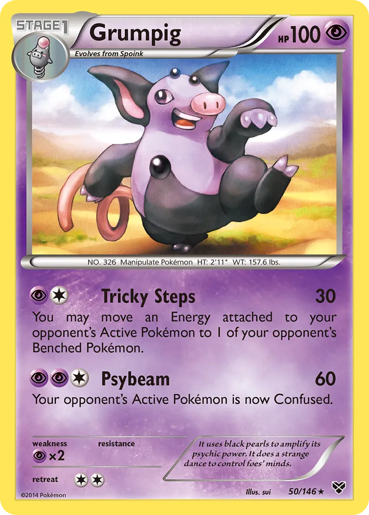 Grumpig card image