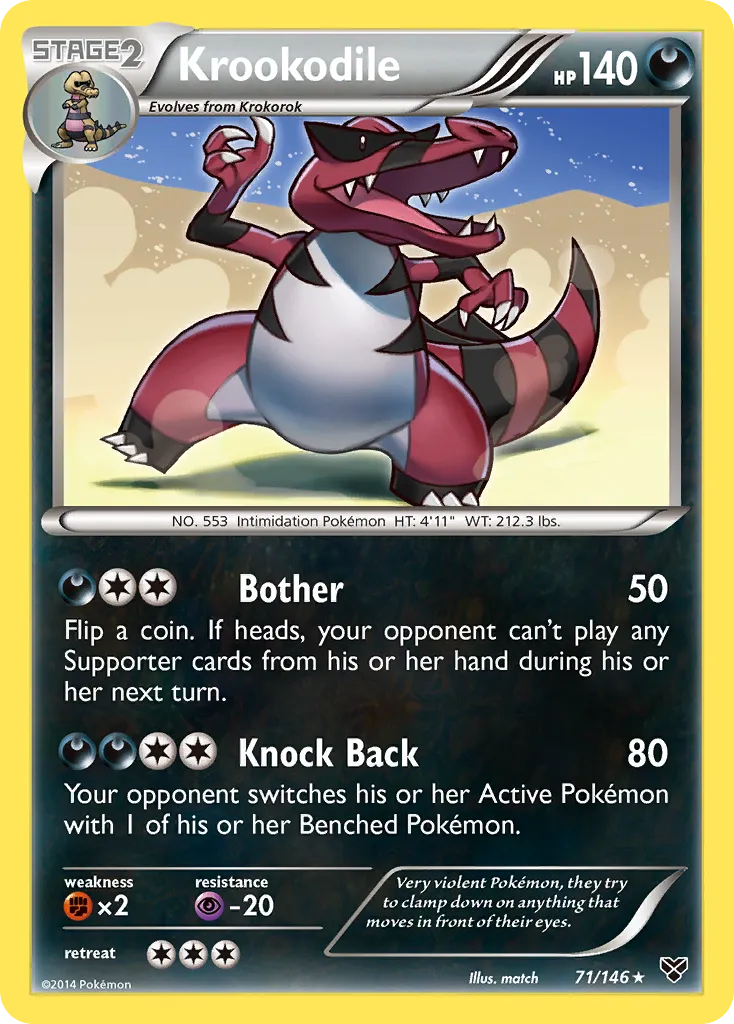 Krookodile card image