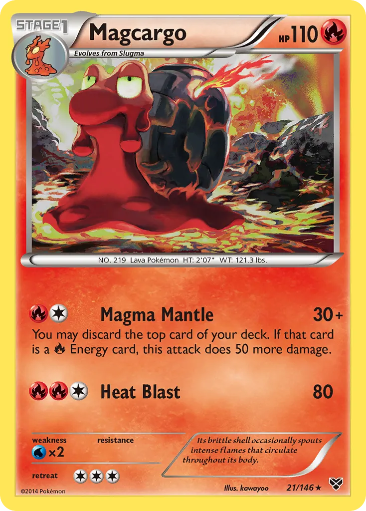 Magcargo card image