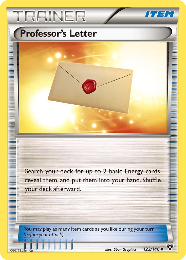 Professor's Letter card image