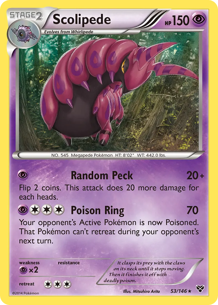Scolipede card image
