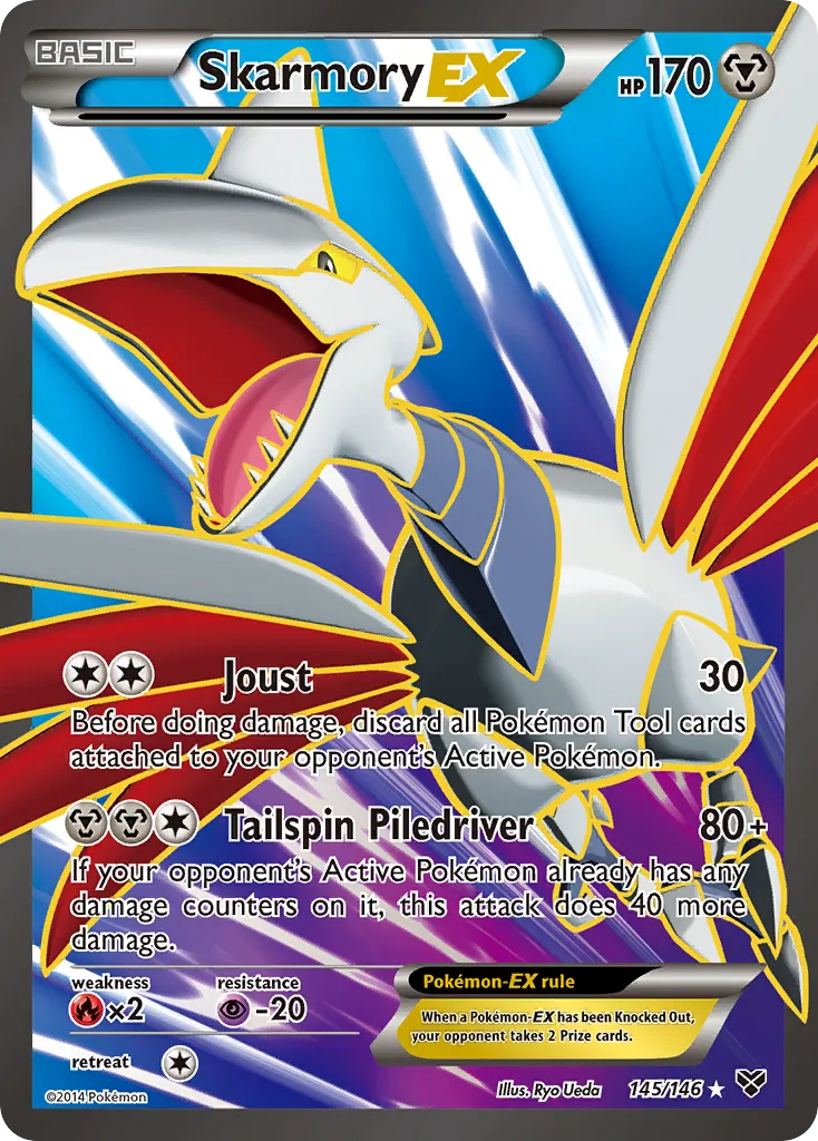 Skarmory-EX #145 card image