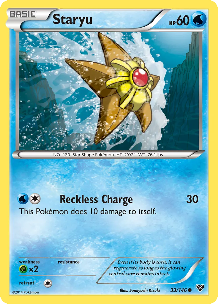 Staryu card image