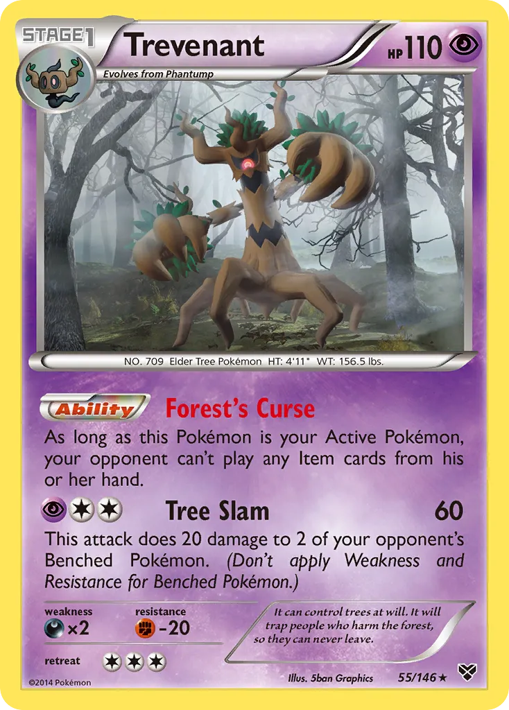 Trevenant card image