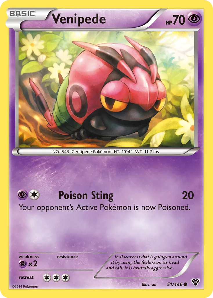 Venipede card image