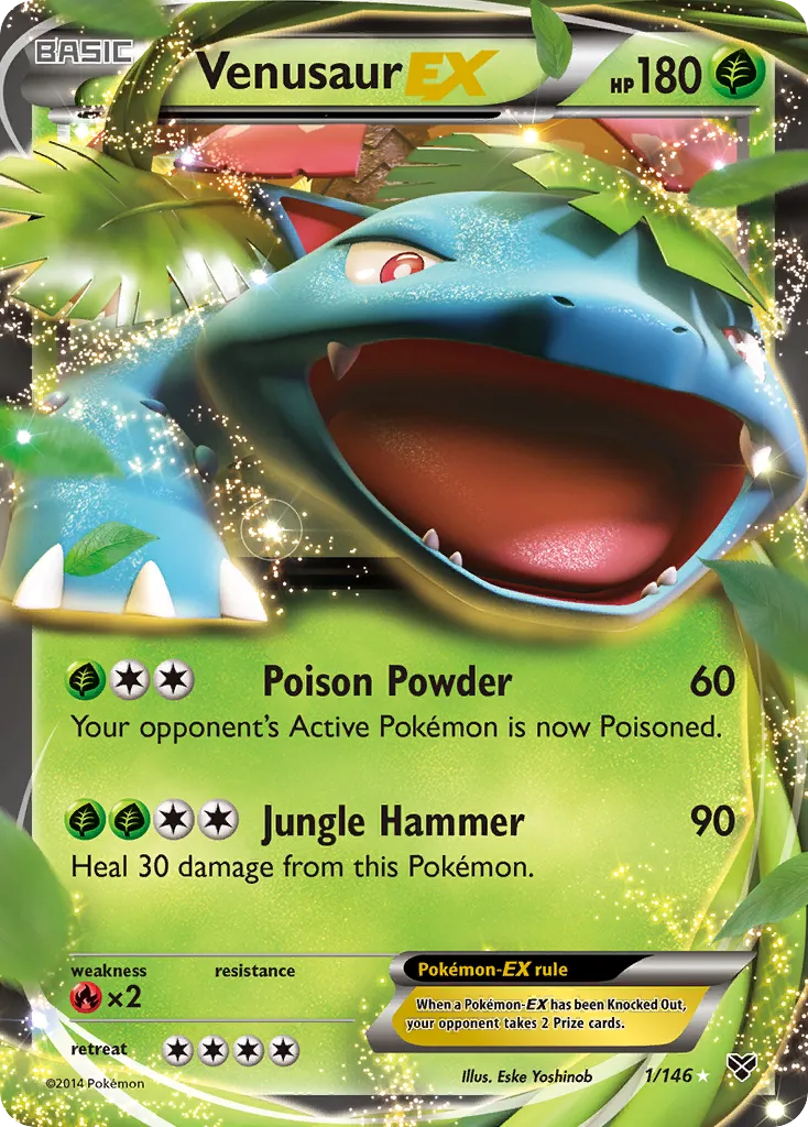 Venusaur-EX card image