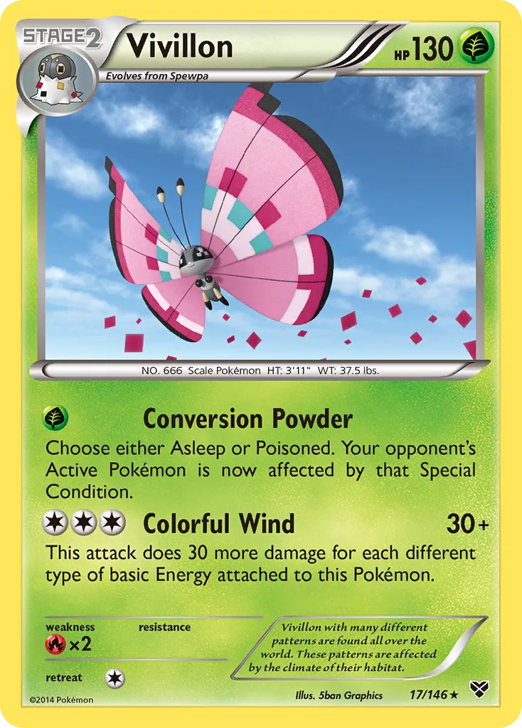 Vivillon card image