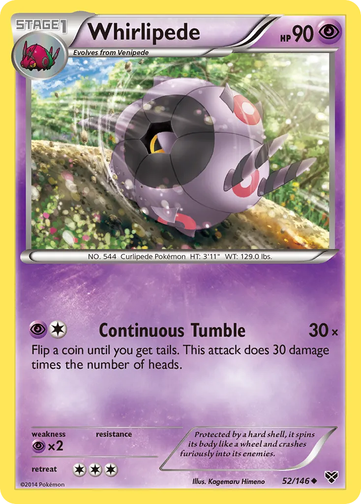 Whirlipede card image