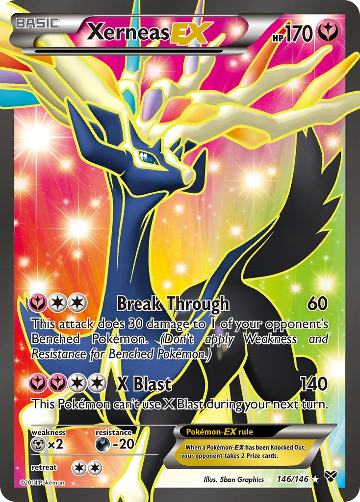 Xerneas-EX #146 card image